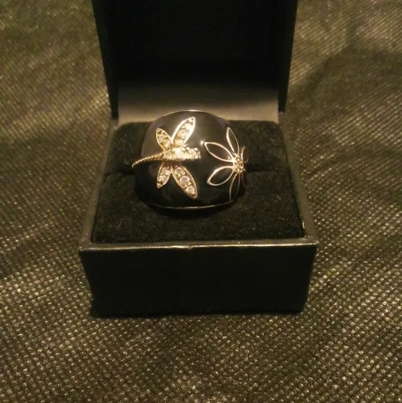 Stainless dragonfly ring - Picture 1 of 10